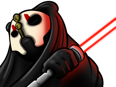 Nihilus - Cartoon (400x300), Png Download