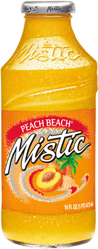 Mistic Peach Beach Juice Drink - Mistic Juice (250x500), Png Download
