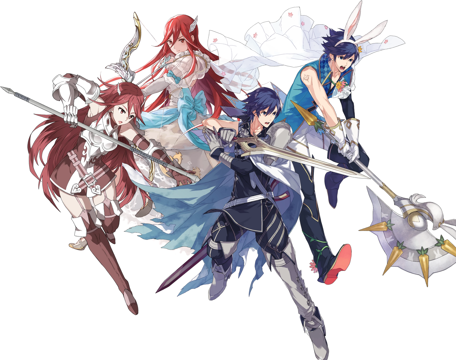 View Samegoogleiqdbsaucenao Robin's Wife And Husband - Fire Emblem (1500x1184), Png Download