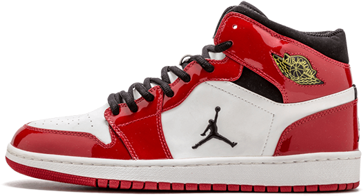 Air Jordan 1 Swooshless Patent Sample - New Supreme Drop September 21 2017 (650x390), Png Download