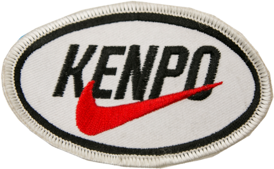 1391 Kenpo Swoosh Patch 4"w - Emblem (600x600), Png Download