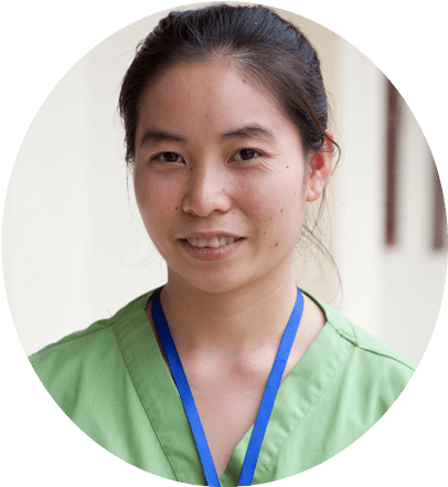 Maiy Xaybouphan Nurse - Girl (419x442), Png Download