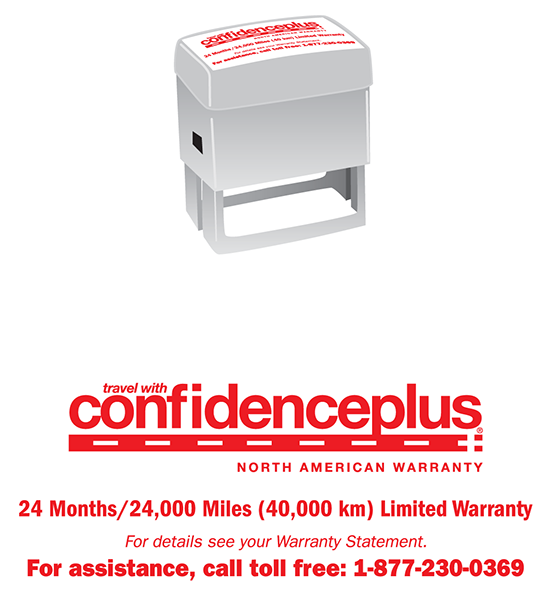 Confidence Plus Rubber Stamp - Montana Rail Link (547x600), Png Download