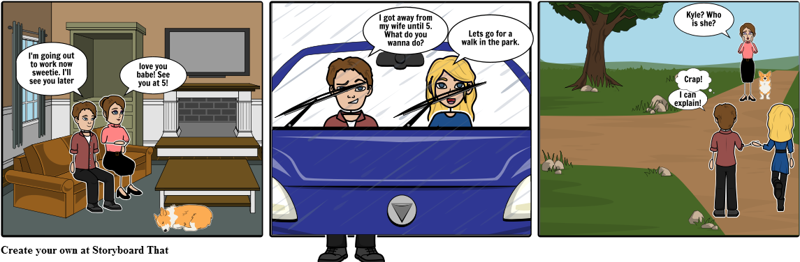 Husband Cheating On Wife - Husband (1164x385), Png Download