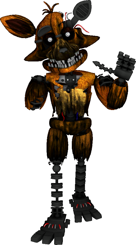Imágenes De Phantom Foxy (517x933), Png Download