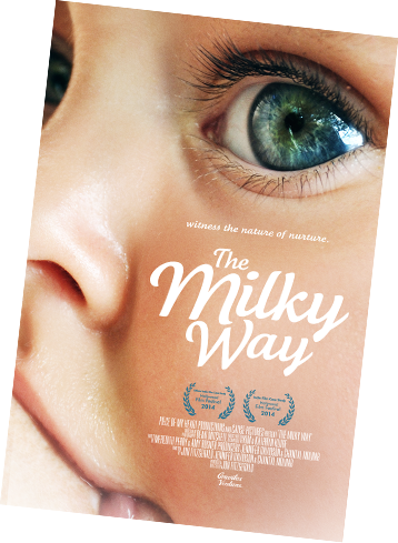 The Milky Way - Milky Way Documentary Breastfeeding (358x489), Png Download