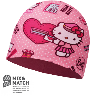 Buff Hello Kitty Polar Fleece Beanie (380x380), Png Download