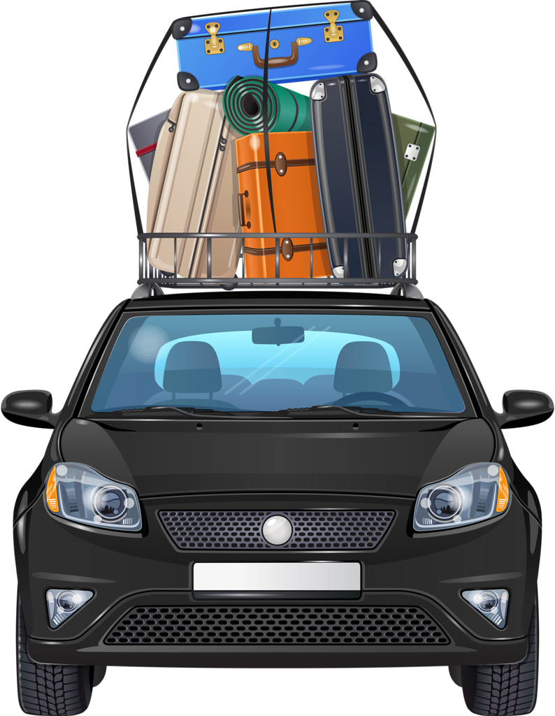 Carro, Ônibus, Metrô E Etc - Road Trip Car Png (794x1024), Png Download