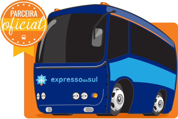 Expresso Do Sul Bus Company - Bus (600x400), Png Download
