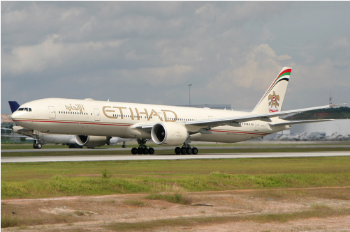 Avia Decals - Boeing 777 Etihad (500x500), Png Download