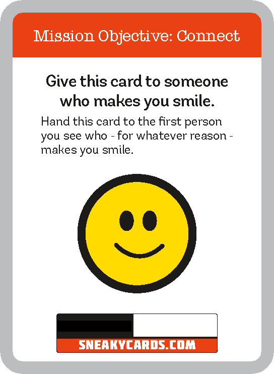 Challenge Yourself To An Adventure - Sneaky Cards (544x742), Png Download