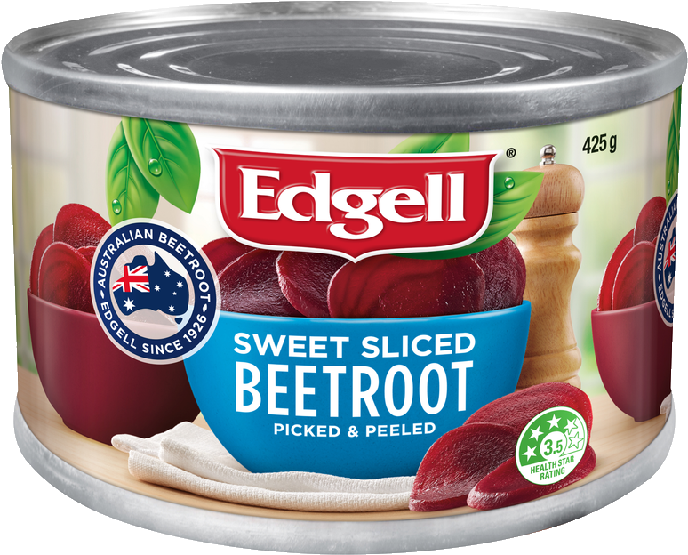 Beetroot & Corn - Edgell Beetroot (800x650), Png Download