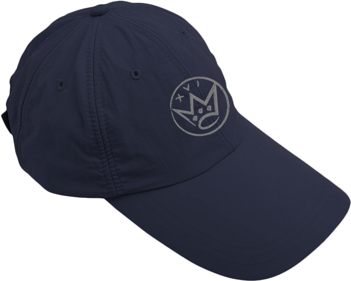 Cassius King Brand Pull Buckle Back Cap In Navy - Gorras Cool 001 (720x720), Png Download
