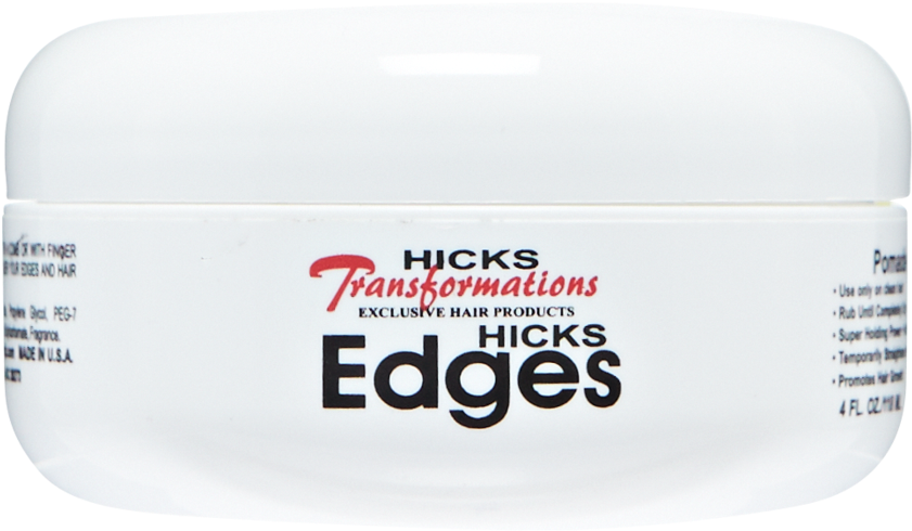 Hicks Edges - Hicks Total Transformations Edges Styling Gels Hair (1023x639), Png Download