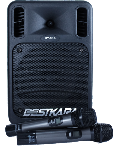 Bestkara Hy-938 Portable Karaoke System - Teo Heng Trading & Ktv Studio (387x500), Png Download