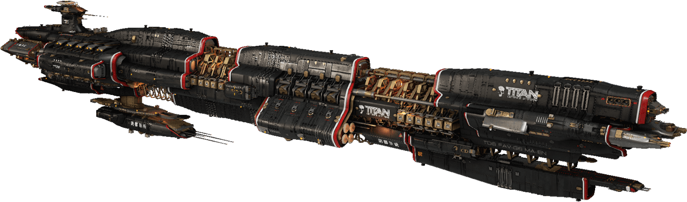 Sentinel - Battle Spaceship Png (1631x652), Png Download