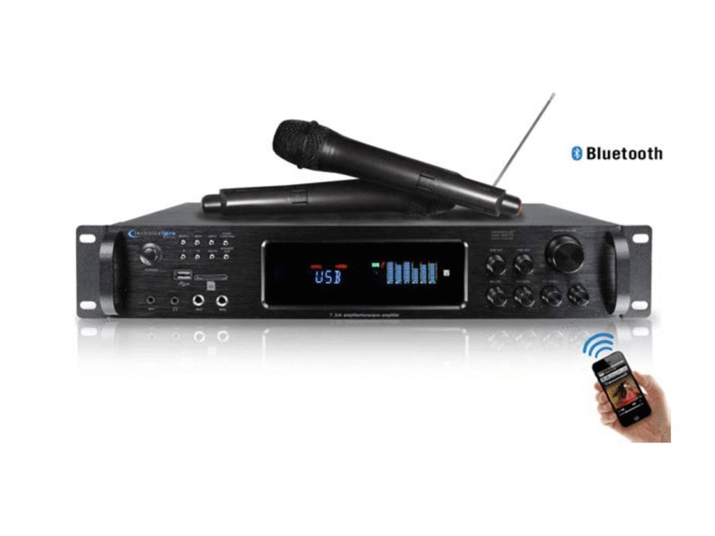 Karaoke System, Professional Karaoke System, 3-way - Technical Pro Digital Hybrid Amplifier / Preamp/ Tuner (1024x1024), Png Download