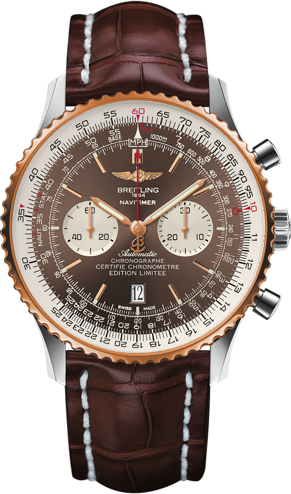 La Cote Des Montres - Breitling Navitimer 1 B01 Chronograph 46 (568x962), Png Download