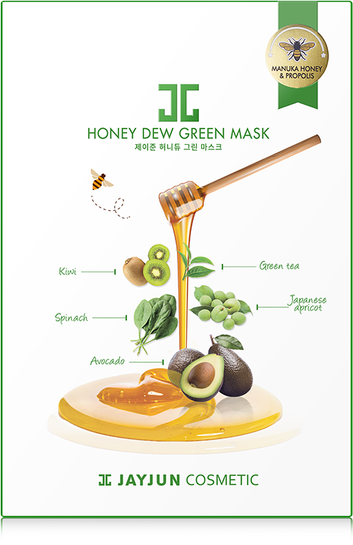 Honey Dew Green Mask - Jayjun Honey Dew Green Mask (1010x1010), Png Download