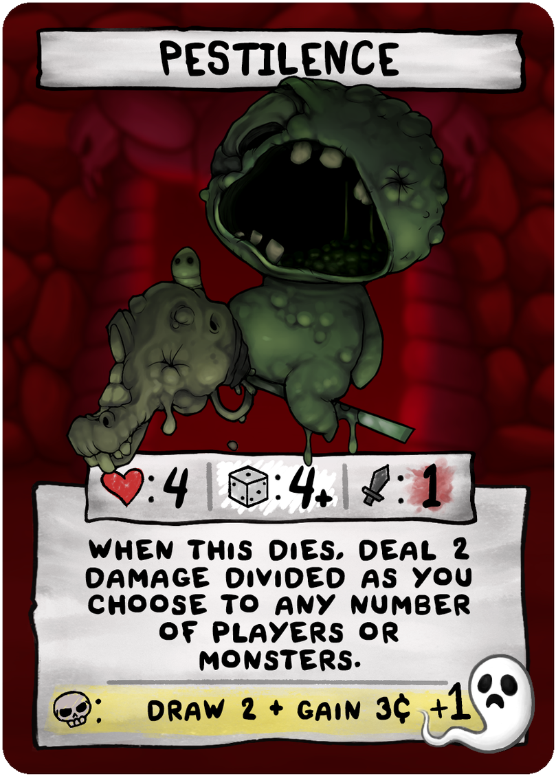 Blur Dark - Binding Of Isaac Four Souls (880x1200), Png Download