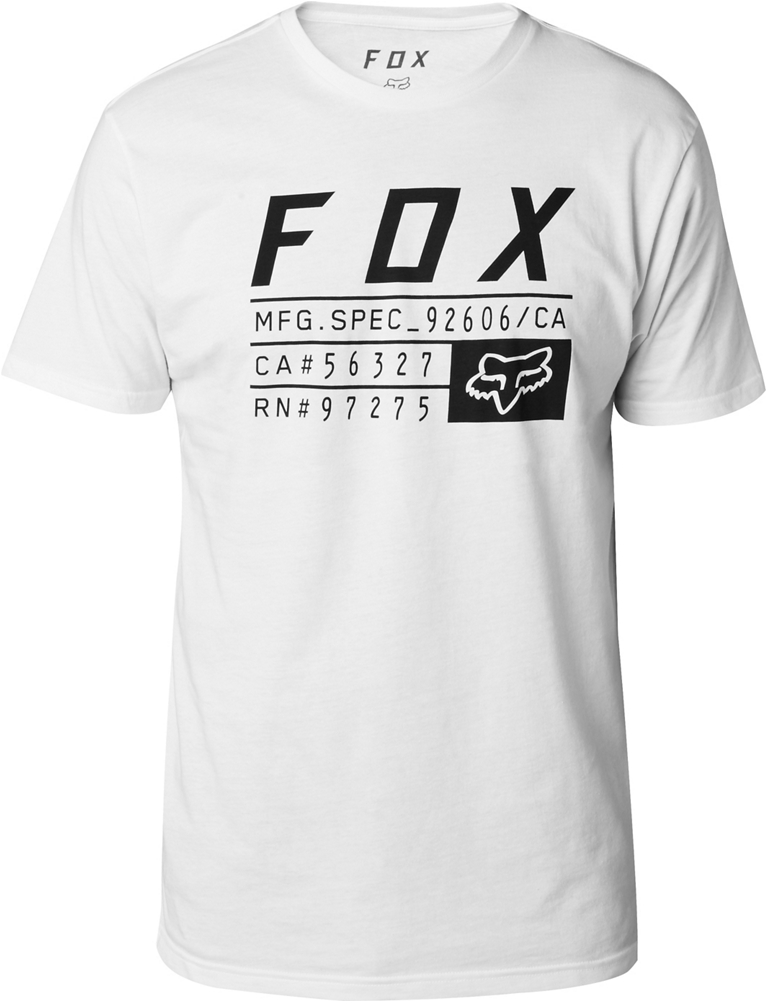 Camiseta Tech Fox Abyssmal Blanca - Fox Racing (1000x1000), Png Download