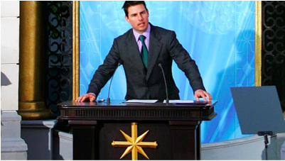 Although They Are Not Leaders, John Travolta And Tom - Church Of Scientology Owner (400x300), Png Download