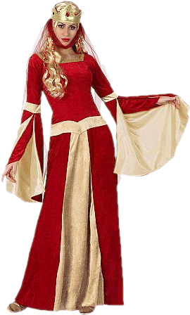 Share This Image - Disfraz Reina Medieval Mujer (311x468), Png Download