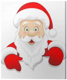 Babbo Natale Cartoon Auguri Santa Claus Message Vector - Babbo Natale Cartoon (400x400), Png Download