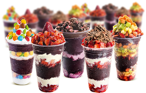 Mais Lanchonetes Em Rio Largo - Açai De Banana Com Chantilly (492x313), Png Download