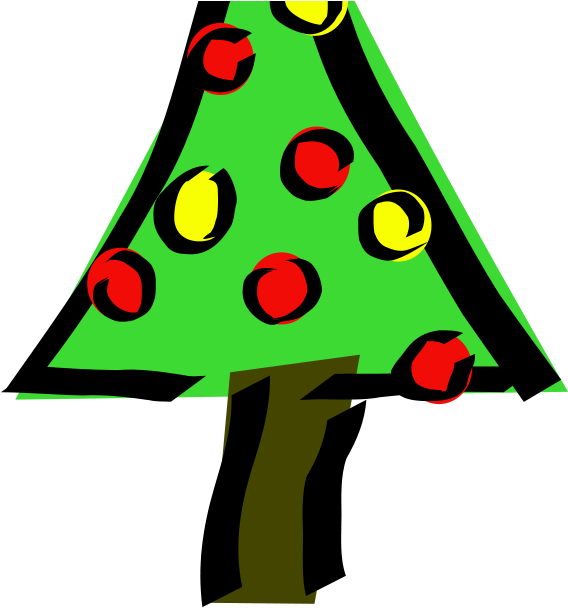 Christmas Tree Clip Art (800x778), Png Download