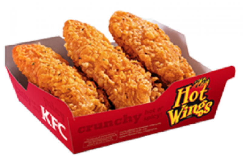 Kfc Png Download - Chicken Hot Wings Kfc (800x800), Png Download