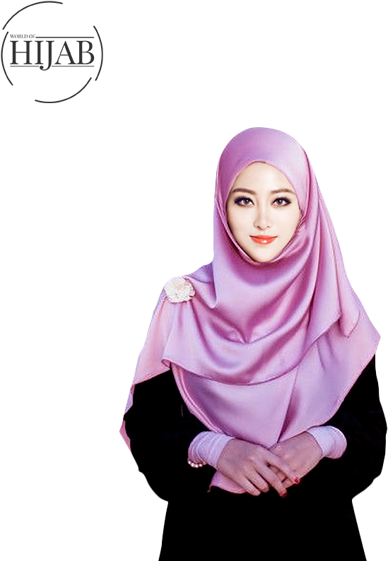 New Muslim Hijab Women Square Scarf Turban Hijab Head - Muslim Girl Hijab Styles (737x800), Png Download