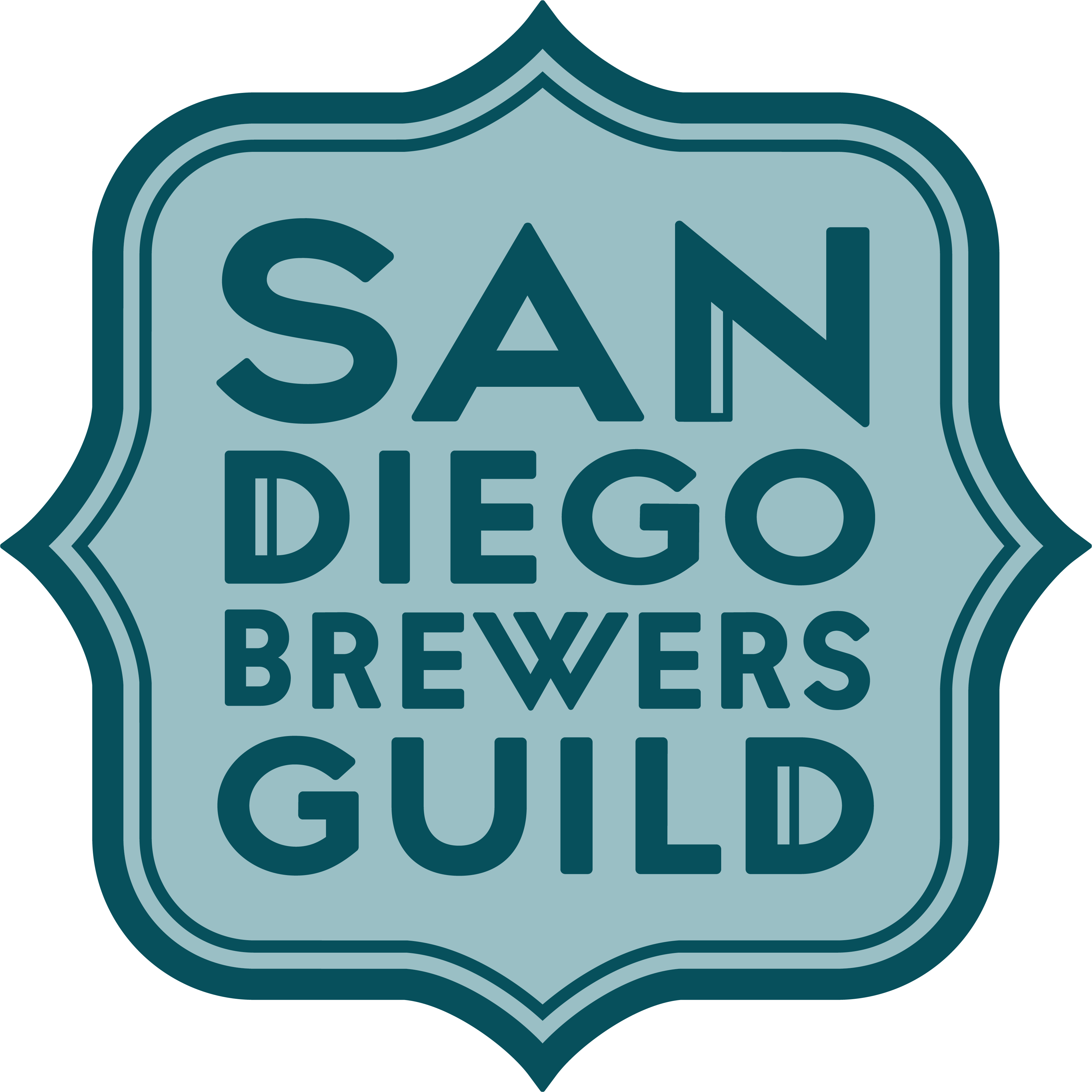 Png - Ai - San Diego Brewers Guild Logo (3575x3574), Png Download