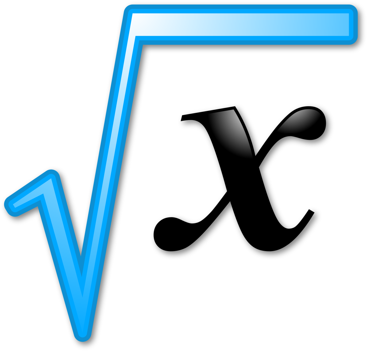 Square Root (1200x1200), Png Download