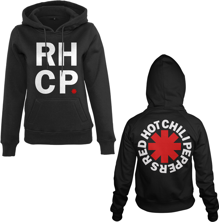 Women's Rhcp Stacked Logo Hoodie - Red Hot Chili Peppers - Stick With Us! (woodstock 1994 (800x800), Png Download