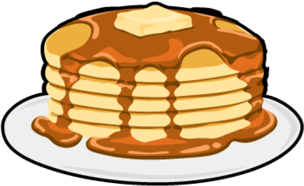 Pancake Clipart Transparent Background - Vector Pancakes (640x480), Png Download