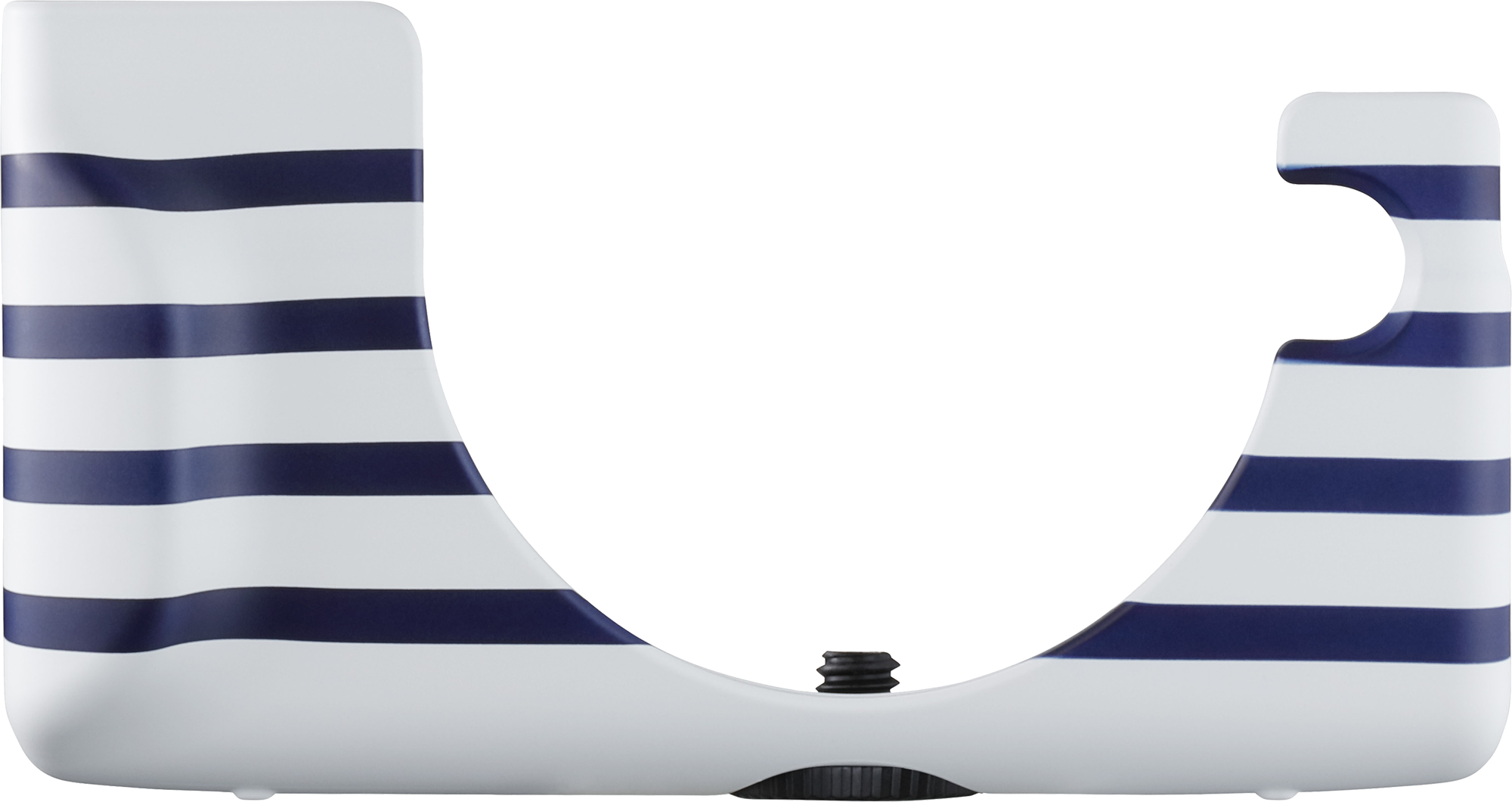 Camera Jacket For Eos M100 - Canon Eh31-fj Face Jacket Blue Border (2000x1060), Png Download