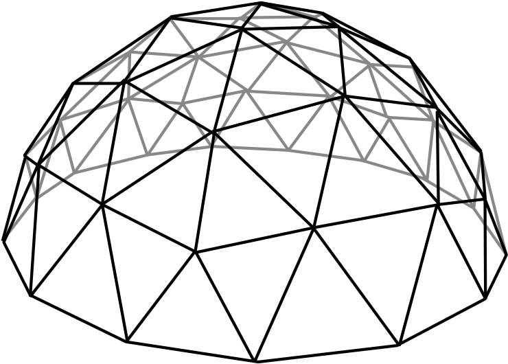 Download - Dome Clip Art (800x634), Png Download