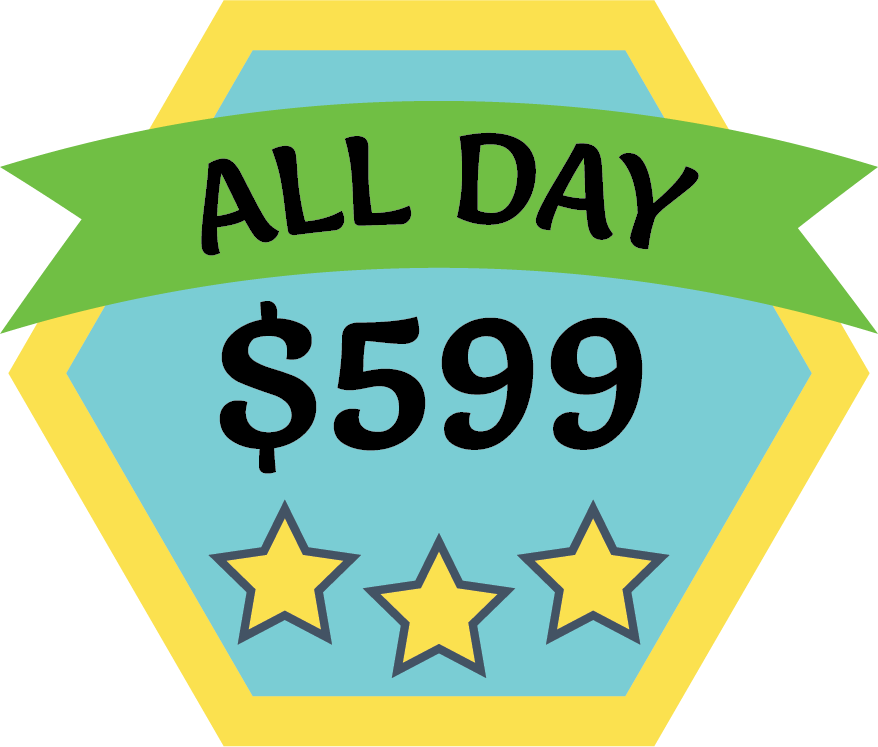 Portable Playground All Day 599 Party Rental Event - Party (878x747), Png Download