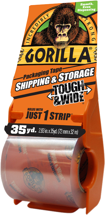 Home/tapes/gorilla Packaging Tape Tough & Wide - Gorilla Packaging Tape (768x768), Png Download
