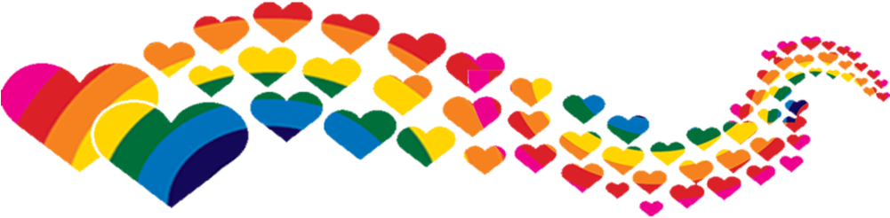 Cute Designs Png - Cute Rainbow Designs (1000x262), Png Download