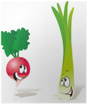 Radish Cartoon Png (400x400), Png Download