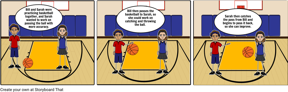 Basketball - Cartoon (1164x385), Png Download