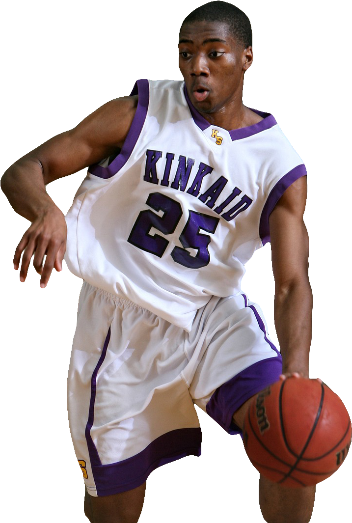 A Guy Playing Basketball - Basketball (750x1082), Png Download