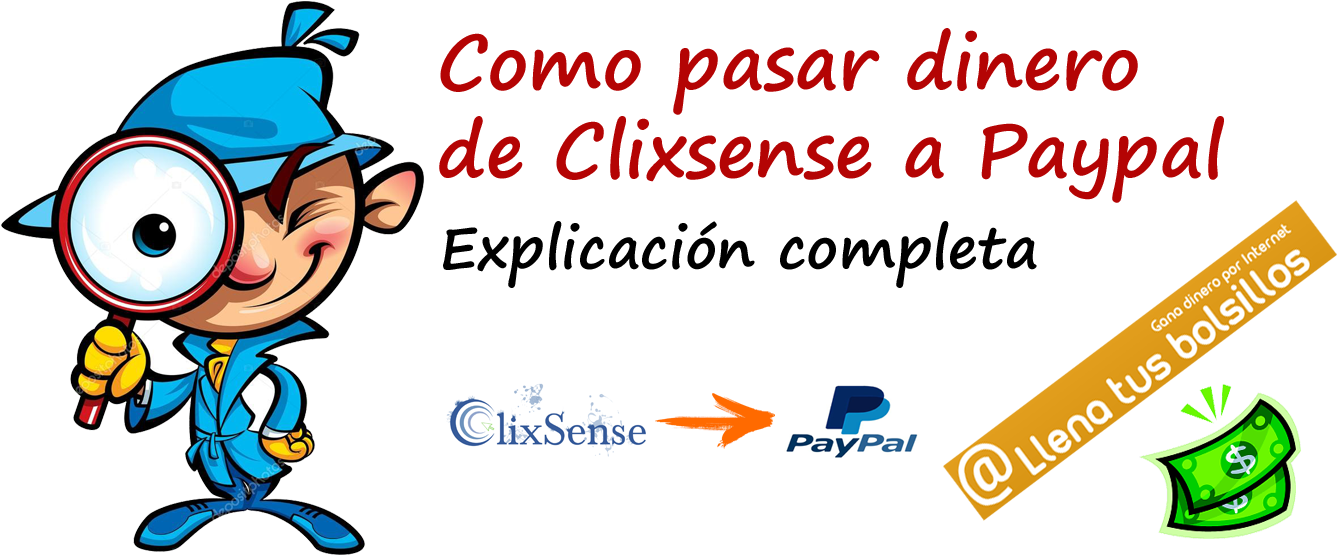 Cobrar En Clixsense Por Paypal - Clixsense (1362x597), Png Download