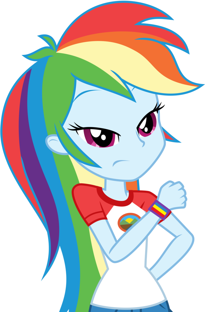Absurd Res, Artist - Mlp Legend Of Everfree Rainbow Dash (662x1024), Png Download