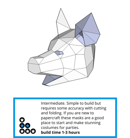 These Plans Enable You Turn Simple Recycled Card Into - Mascara De Panda Wintercroft (545x600), Png Download