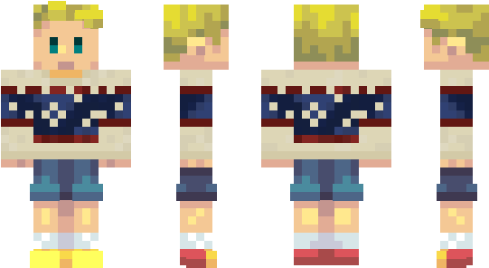 Minecraft Skin Pigmask - Illustration (600x348), Png Download