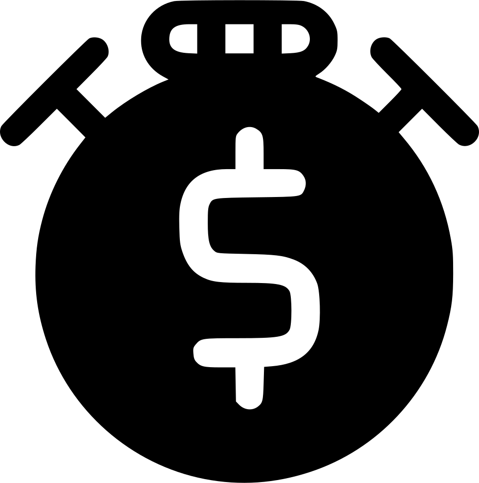 Time Is Money - Money Rocket Icon (980x988), Png Download