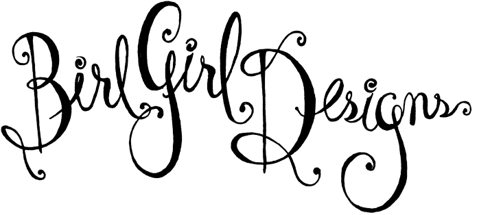 Birl Girl Designs - Calligraphy (722x500), Png Download